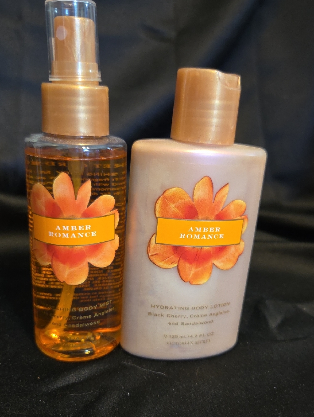 Victoria's Secret Amber Romance Orange Body Mist